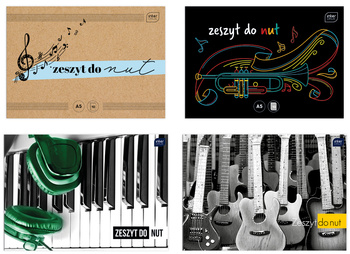 Zeszyt Do Nut A4 Interdruk