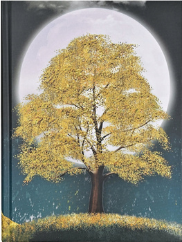 Notatnik Szyty Pozłacane Drzewo Nocą Peter Pauper
