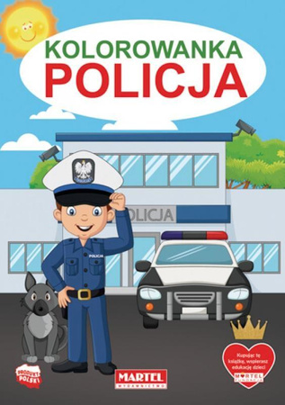 Kolorowanka Policja Martel