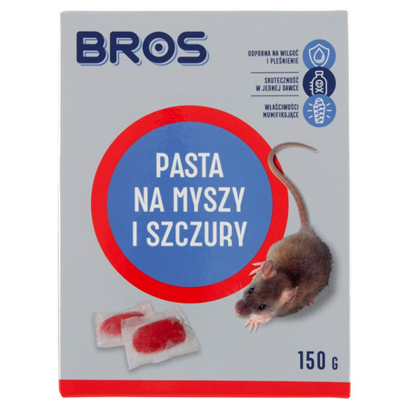 Pasta Na Myszy I Szczury 150G. Bros