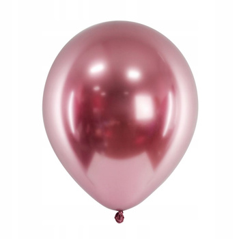 Balony Glossy 30Cm, Różowe Złoto Partydeco