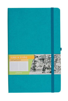 Notes Romantyzm A5 Kratka Turkus Antra
