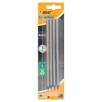 Ołówek Evolution Czarny Hb Bl4 Bic