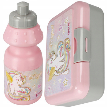 Zestaw Bidon+Śniadaniówka Unicorn Starpak