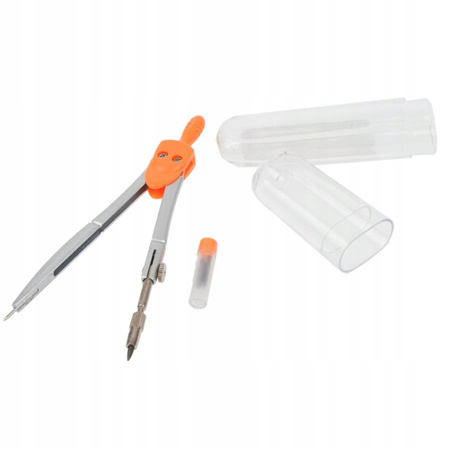 Cyrkiel Metal+Grafit Etui Starpak, 1 sztuka qx