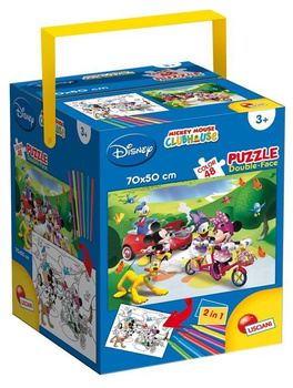 Puzzle Dwustronna Color Maxi 48El Mickey Dante