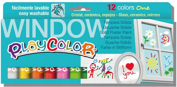 Farby W Sztyfcie One Window 12 Kolorów Playcolor Stabilo.