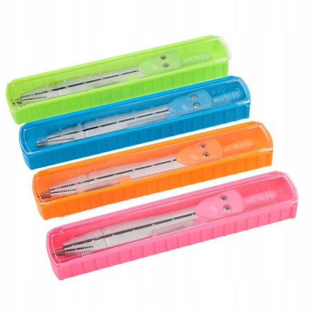 Cyrkiel Metalowy+Grafit Kol Etui Tuba Starpak, 1 sztuka qx