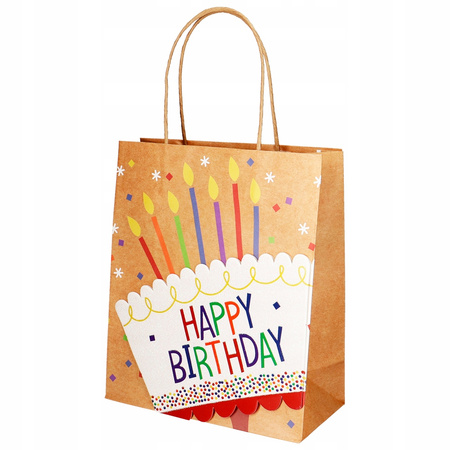 Torebka Prezentowa 26x32 Urodziny Incood