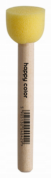 Pędzel Gąbkowy Okrągły 20mm 1szt Happy Color