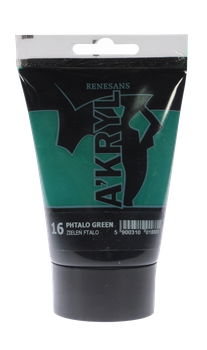 Farba A'Kryl 100 Ml 16 Zieleń Ftalo Renesans