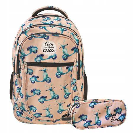 Plecak 21X31Xh46 30L Pudrowy Skuter Incood