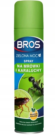 Zielona Moc Spray na mrówki i karaluchy 300 ml Bros