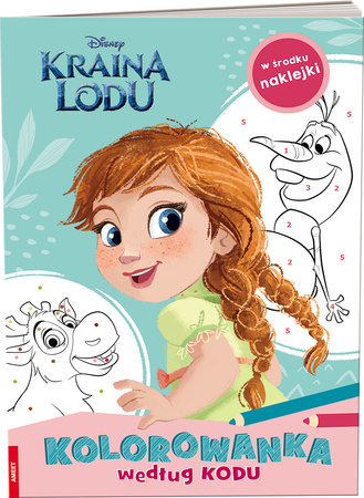 Kraina Lodu. Kolorowanka Według Kodu Ameet