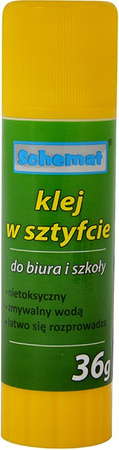 Klej W Sztyfcie 36G Zielony (3571) 1 Sztuka Schemat