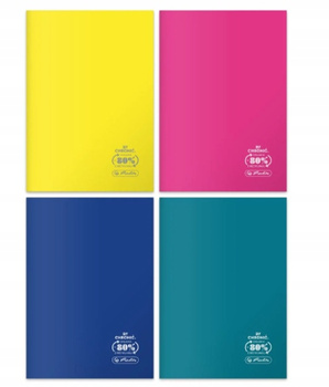 Zeszyt A5 60 Kratka Eco Pp Colors Herlitz