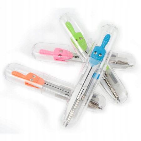 Cyrkiel Metal+Grafit Etui Starpak, 1 sztuka qx