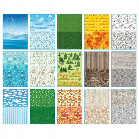 Blok Z Motywami Natura, 80G/M2, A4, 15 Ark, 30 Motyw, Happy Color