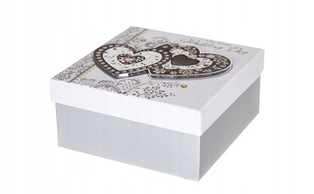 Pudełka Ozdobne Ślub 3 Szt Dpcraft