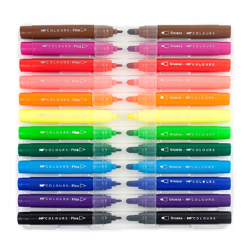 Pisaki Dwustronne 12 Szt Em-Home