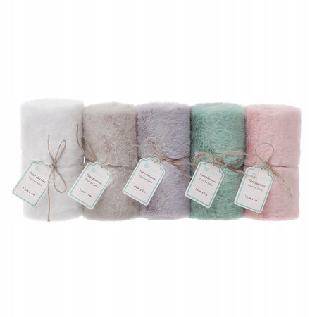 Futro Pluszowe 15Cm X 1M, Szary Dpcraft