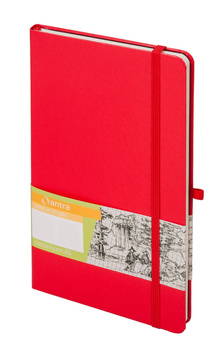 Notes Romantyzm A5 Kropki Czerw. Antra
