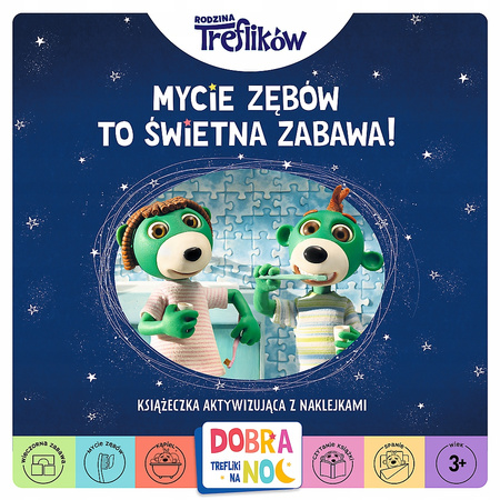 Mycie Zębów To Świetna Zabawa. Dobranoc Trefliki Na Noc Trefl