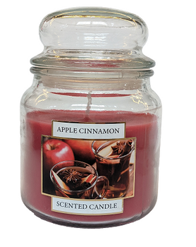 Duża Świeca Słoik Jabłko & Cynamon Alex Livarno Home