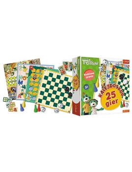 Rodzina Treflików Kalejdoskop 25 Gier Trefl