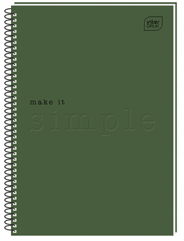 Kołozeszyt A4 50 Kratka Z Tłoc Simple Interdruk