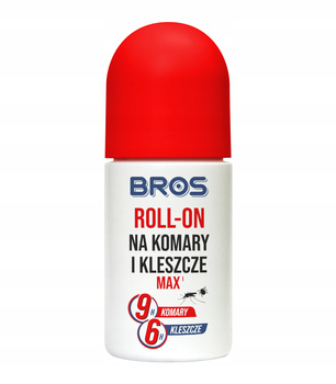 Płyn Na Komary I Kleszcze Max Roll-On  50Ml Bros