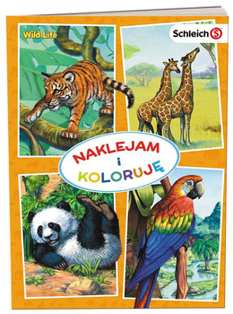 Schleich Wilde World.Naklejam I Koloruję Ameet