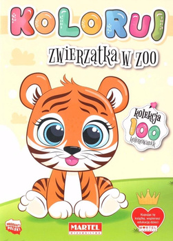 Kolekcja Koloruj - Zwierzątka W Zoo Martel