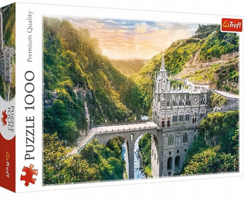 Puzzle 1000 Sanktuarium Las Lajas, Kolumbia Trefl