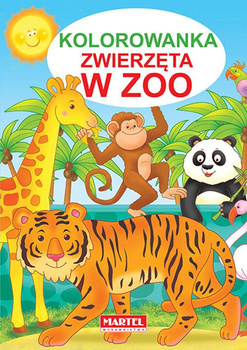 Kolorowanka Zwierzęta W Zoo Martel