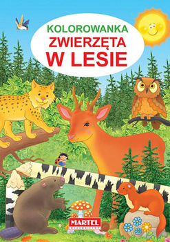 Kolorowanka Zwierzęta W Lesie Martel