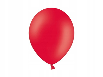 Balony Strong 30cm, Pastel Poppy Red Partydeco