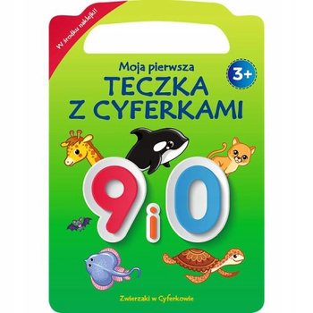 Zwierzaki W Cyferkowie. Moja Pierwsza Teczka Z Cyferkami. 9 Trefl
