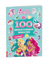 Barbie Dreamtopia. 100 Brokatowych Naklejek Ameet