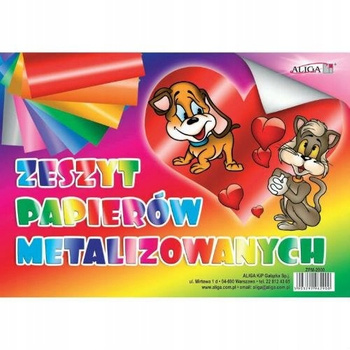 Zeszyt Papierów Metalizowanych Zpm-2900.B-5 Aliga