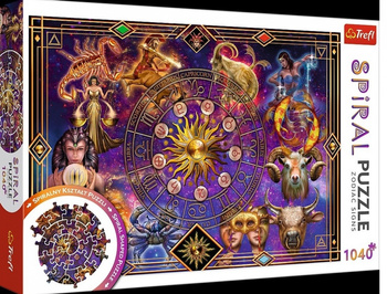 Puzzle 1040 Spiral Znaki Zodiaku Trefl