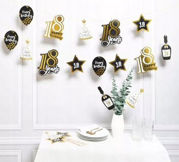 Dekoracja Urodzinowa Df-908-18 Mktrade