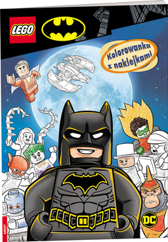 Lego Batman Kolorowanka Z Naklejkami Ameet (qx)