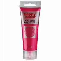 Farba Akrylowa 75Ml, Ciemnoróżowy, Happy Color