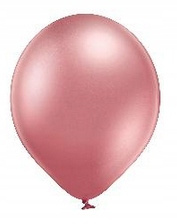 Balon 30CM RÓŻOWY GLOSSY OP. 8Szt. Aliga