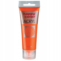 Farba Akrylowa 75Ml, Pomarańczowy, Happy Color
