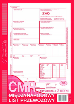 Druk Cmr A4 ( Oryg.+ 3 Kopie ) 800-1. Michalczyk