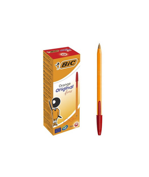 Długopis Orange Czerwony 20 sztuk Bic