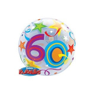 Balon Foliowy 22" "60 Urodziny" Godan