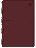 Kołozeszyt A5 50 Kratka Simple Interdruk